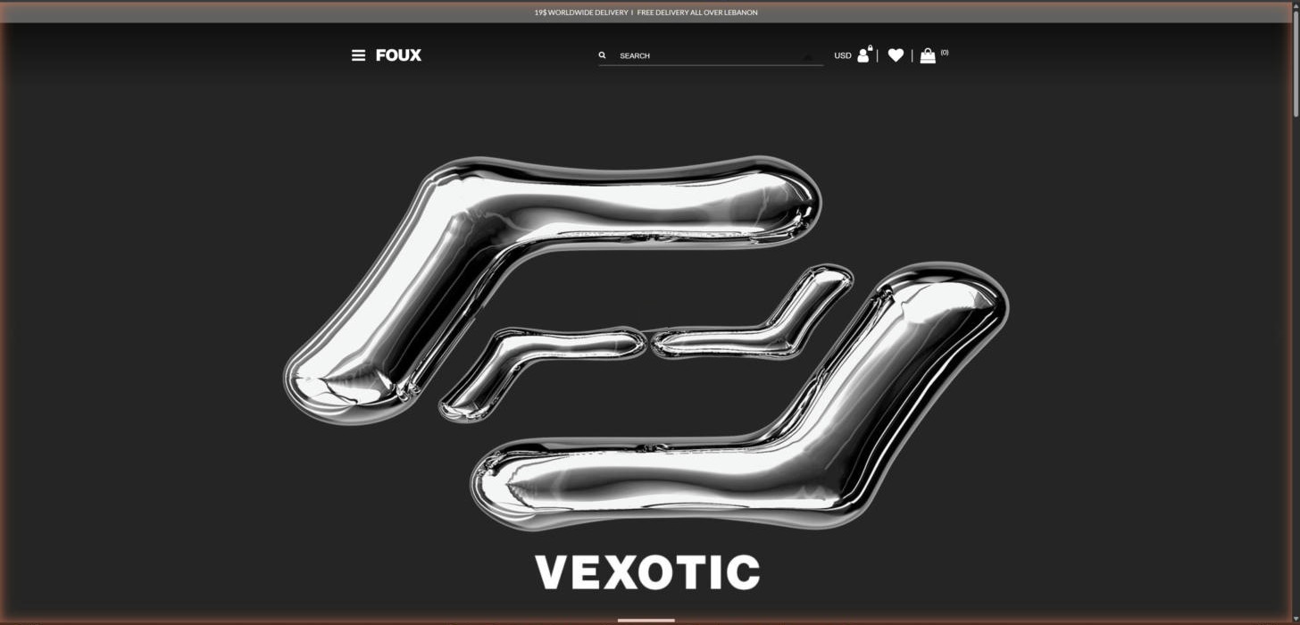 Live storefront: vegan luxury accessories brand